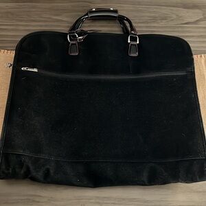 DIANE VON FURSTENBERG GARMENT BAG- LARGE BLACK 24x21”